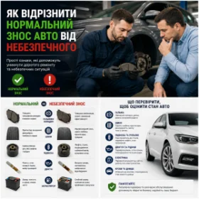 Як відрізнити нормальний знос авто від небезпечного - ознаки і поради
