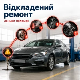 Як відкладений ремонт створює ланцюгову реакцію поломок авто