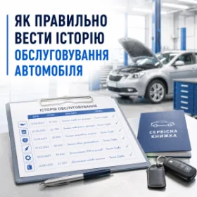 Як правильно вести історію обслуговування автомобіля