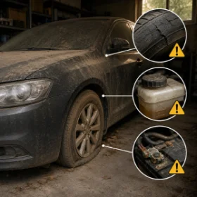 Як неправильне зберігання авто шкодить гумі, рідинам і електриці