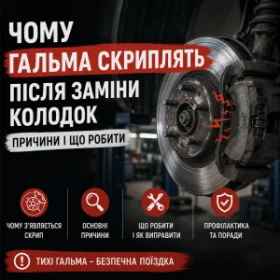 Чому гальма скриплять після заміни колодок - причини і що робити