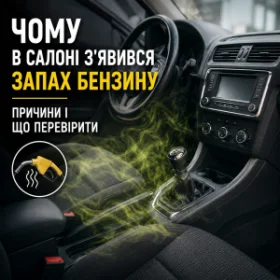 Чому в салоні з'явився запах бензину - причини і що перевірити