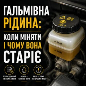 Гальмівна рідина: коли міняти і чому вона старіє