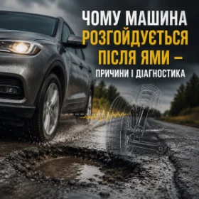 Чому машина розгойдується після ями - причини і діагностика