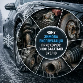 Чому зимова експлуатація прискорює знос багатьох вузлів
