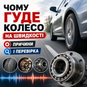 Чому гуде колесо на швидкості - причини і перевірка