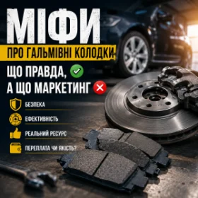Мифы о тормозных колодках - что правда, а что маркетинг