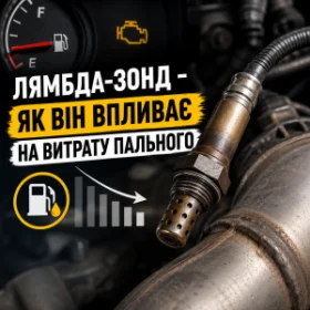 Лямбда-зонд - як він впливає на витрату пального