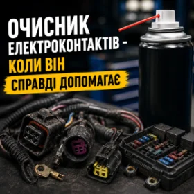 Очисник електроконтактів - коли він справді допомагає