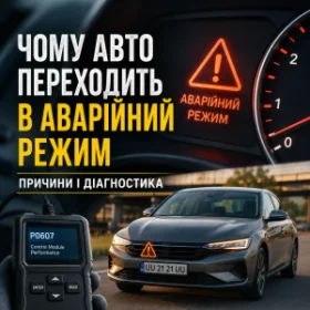 Чому авто переходить в аварійний режим - причини і діагностика
