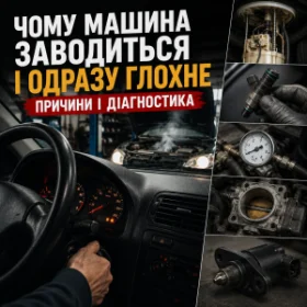 Чому машина заводиться і одразу глохне - причини і діагностика