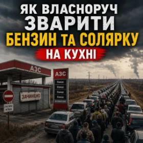 Як власноруч зварити бензин та солярку на кухні