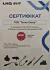 Сетрифікат: Intake manifold pressure sensor. Датчик абсолютного давления, впуск 