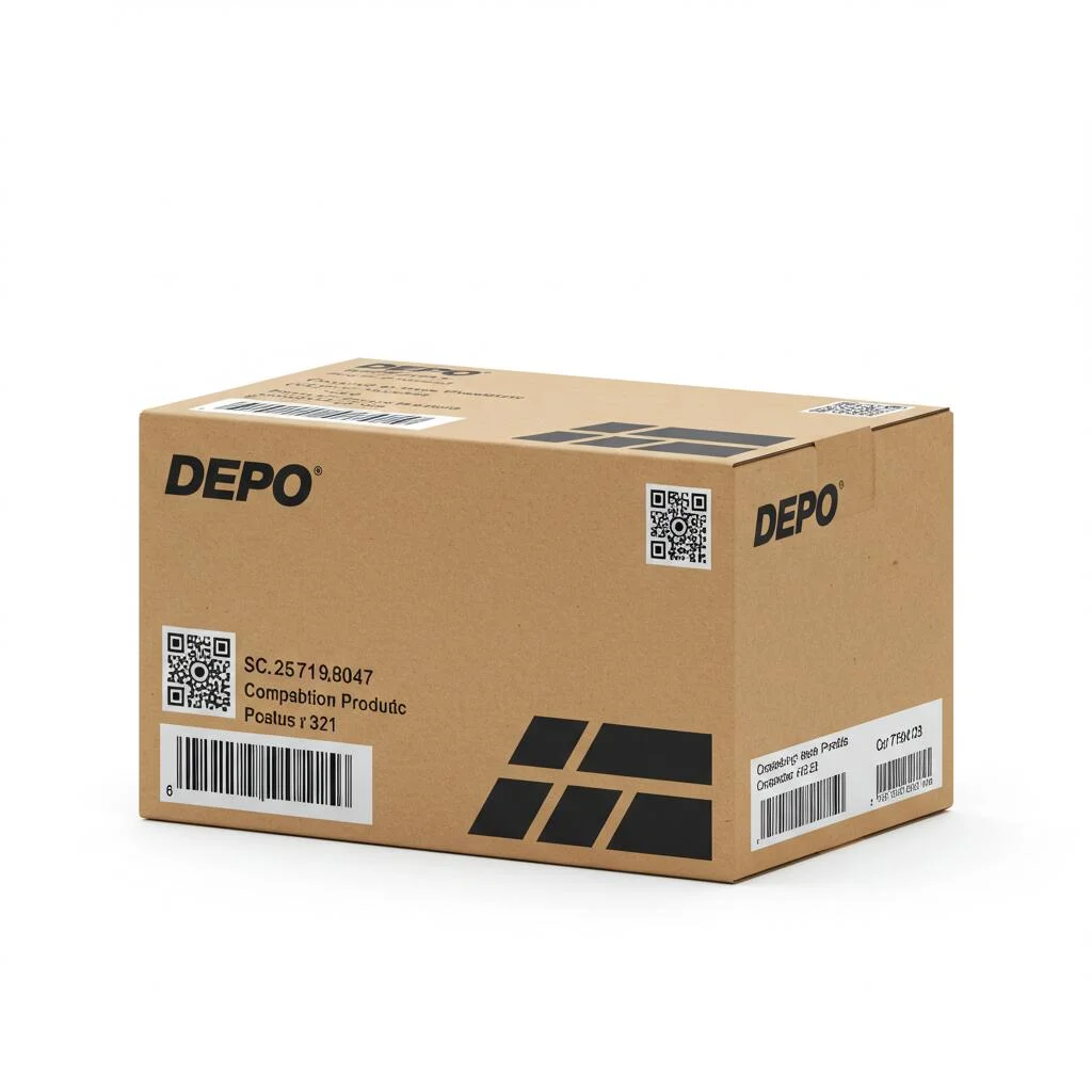 Фара головного света левая сторона Son <07 DEPO FP 3213R1-E