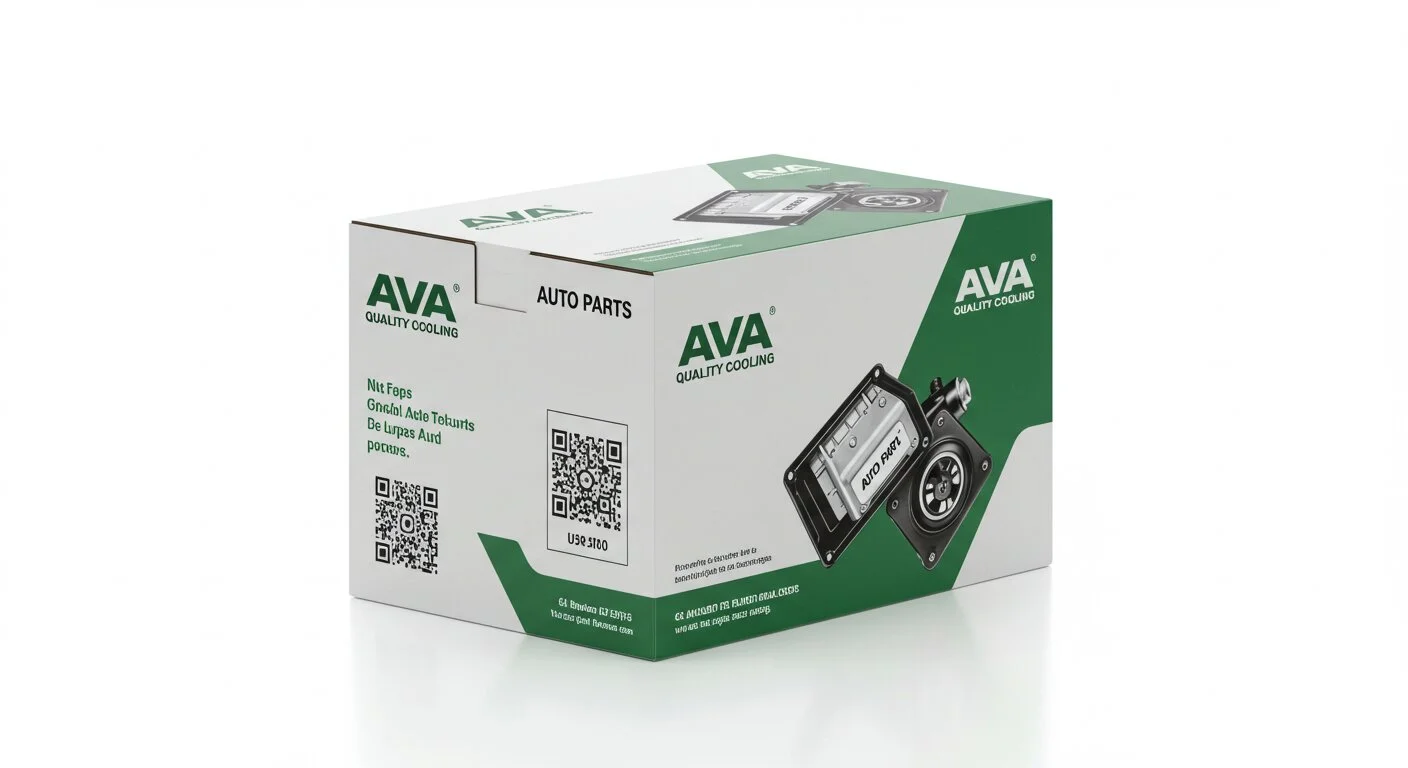 Радіатор, Система охолодження двигуна AVA QUALITY COOLING RT2694