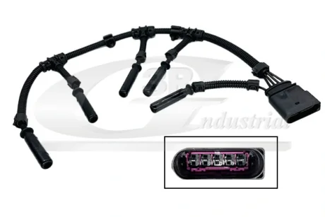 Ремк-кт кабеля свічки розжарювання VW Multivan 2.5TDI 03-09/T5 2.5TDI 03-09 3RG 30714