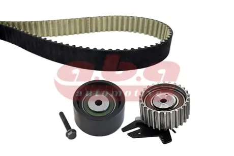 К-кт ГРМ ремінь + 2 ролика + болт FIAT PUNTO 1.8 130 HGT 99-12, STILO Multi Wagon 1.8 16V 03-08 ABA YK100166