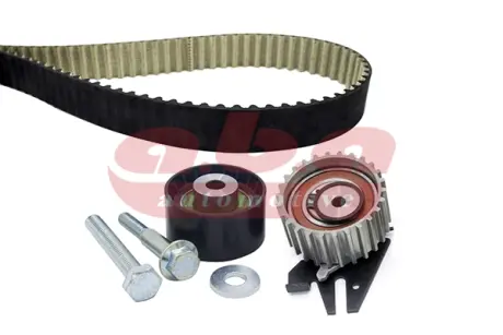 К-кт ГРМ ремень + 2 ролика + крепеж ALFA ROMEO 147 1.9 JTD 16V 04-10, 156 Sportwagon 1.9 JTD 02-04 ABA YK102198