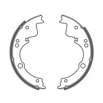 Комплект тормозных колодок ABE C0E002ABE