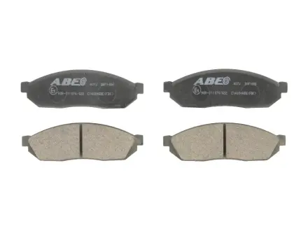 Комплект гальмівних колодок ABE C14004ABE