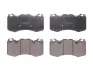 Комплект гальмівних колодок передн, LAND ROVER DEFENDER, DISCOVERY IV, DISCOVERY V, RANGE ROVER III, RANGE ROVER IV, RANGE ROVER SPORT I, RANGE ROVER SPORT II 2.0-5.0 04.09- ABE C1I007ABE (фото 1)