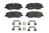 Комплект гальмівних колодок передн. LAND ROVER DISCOVERY III. DISCOVERY IV. RANGE ROVER III. RANGE ROVER SPORT I 2.7D-4.4 03.02-12.18 ABE C1I012ABEP (фото 1)