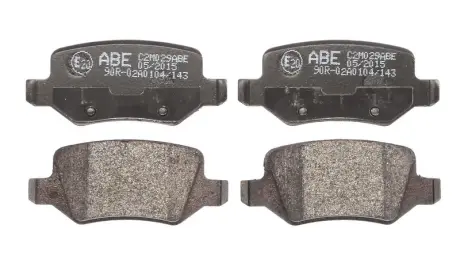 Гальмівні колодки. дискові ABE C2M029ABE