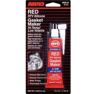 Герметик двигателя красный RED Gasket Maker, 85gr ABRO 11AB