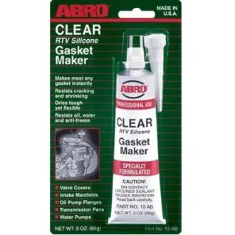 Герметик двигателя прозрачный CLEAR Gasket Maker, 85gr ABRO 13AB