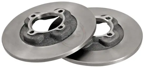 Гальмівний диск перед. Mazda 323 II (227 mm * 11mm) ABS 15553