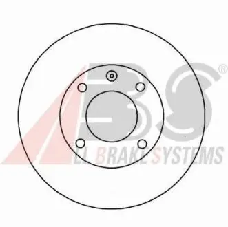 Brake disc. Диск тормозной ABS 15706