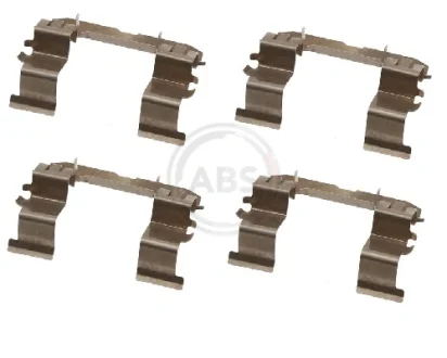 Комп. тормозних колодок ABS 1632Q