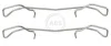 монтажний к-кт гальмівних колодок audi A1 A3A5 Q3 Q5 peugeot 206, 307 seat altea, ibiza skoda octavia vw caddy, cc ABS 1678Q - фото 1