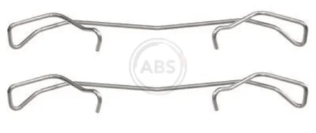 монтажний к-кт гальмівних колодок audi A1 A3A5 Q3 Q5 peugeot 206, 307 seat altea, ibiza skoda octavia vw caddy, cc ABS 1678Q
