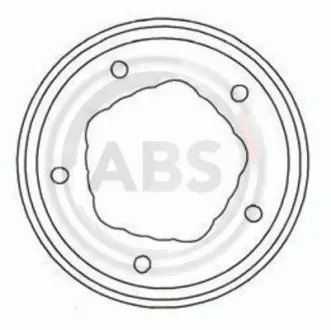 Тормозной барабан ABS 3341S