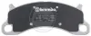 Комплект тормозных колодок, дисковый тормоз ABS 35010S (фото 1)