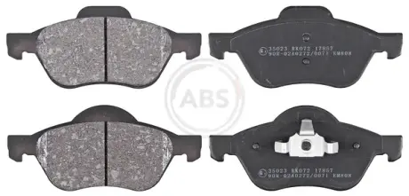 Гальмівні колодки дискові (1 к-т) ABS 35023