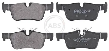 Колодки гальмівні дискові ABS 35030