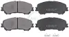 Колодка торм. диск. NISSAN QASHQAI, RENAULT KADJAR передн. (пр-во) ABS 35045 (фото 1)