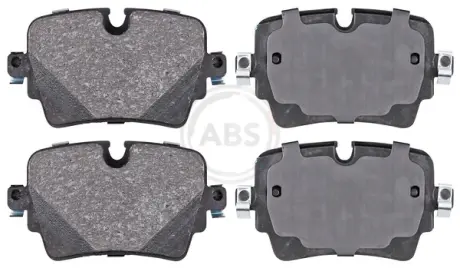 Комплект тормозных колодок, дисковый тормоз ABS 35054