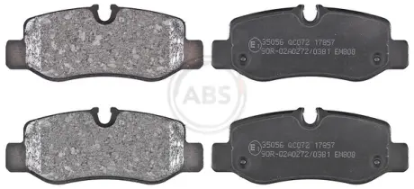 Гальмівні колодки дискові ABS 35056