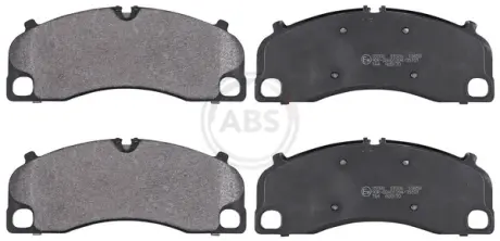 Комплект тормозных колодок, дисковый тормоз ABS 35088