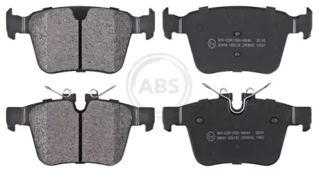 Гальмівні колодки дискові ABS 35100