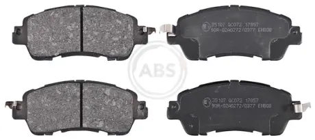 Гальмівні колодки дискові ABS 35107