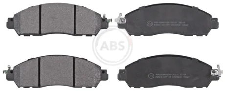 Колодки гальмівні дискові ABS 35128