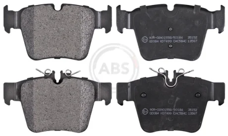 Комплект гальмівних колодок ABS 35152