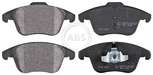 Гальмівні колодки пер. Galaxy III/Mondeo V/S-Max 14- (ATE) ABS 35163 (фото 1)