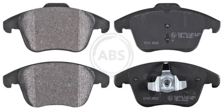 Гальмівні колодки пер. Galaxy III/Mondeo V/S-Max 14- (ATE) ABS 35163