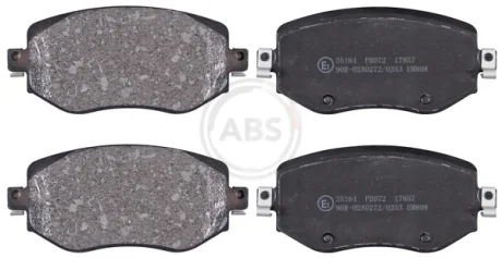 Колодка гальм. диск. передн. (вир-во) ABS 35164