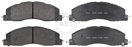 Комплект гальмівних колодок ABS 35234